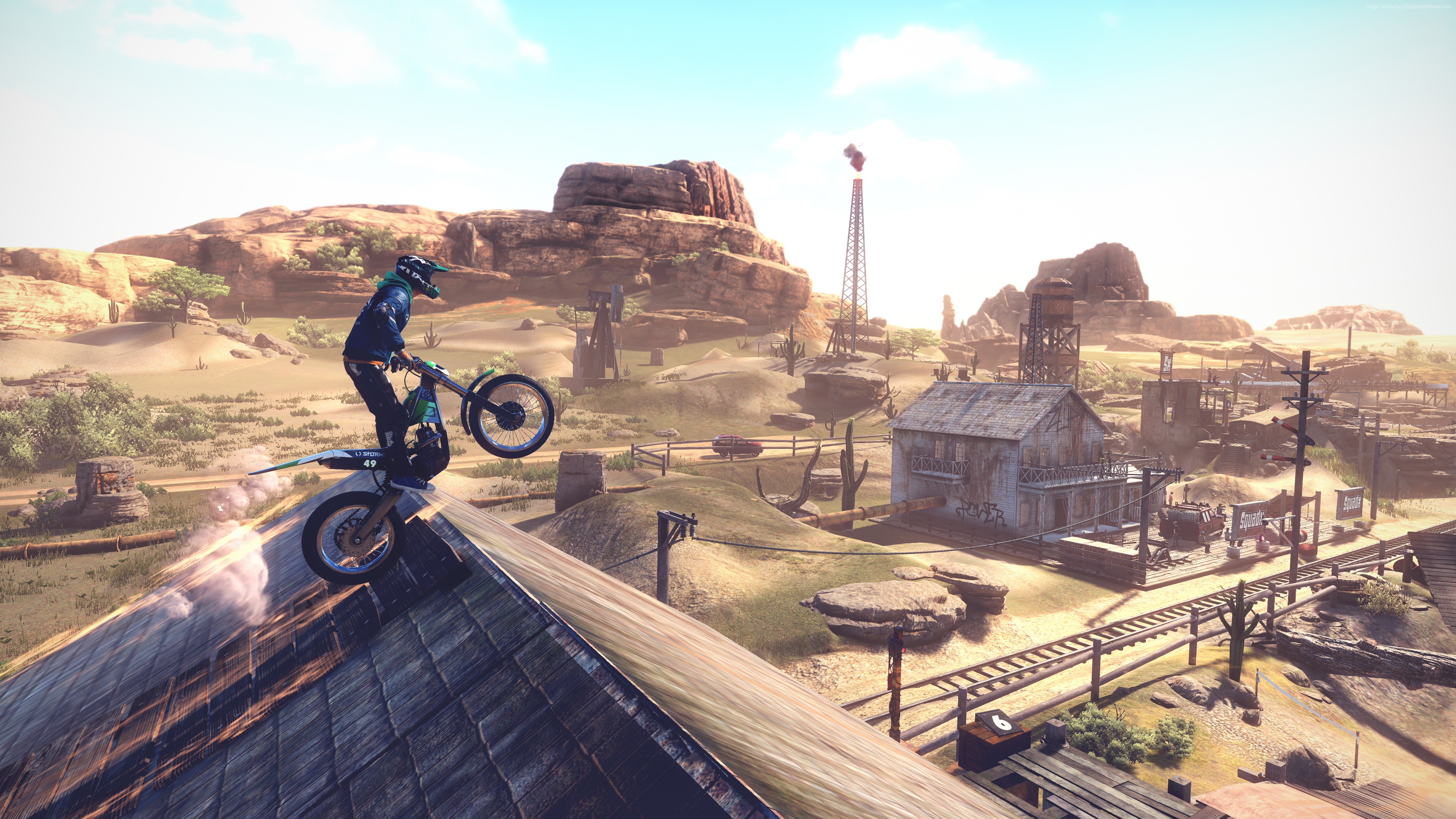 Video Game Trials Rising HD Wallpaper | Background Image