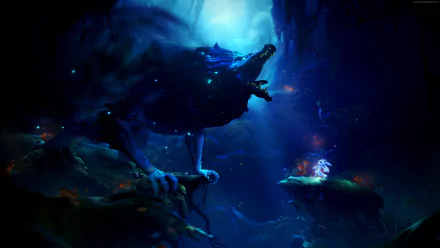 video game Ori and the Will of the Wisps HD Desktop Wallpaper | Background Image