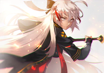 Alter Ego (Fate/Grand Order) Okita Sōji (Alter) Demon Saber (Fate/Grand Order) Anime Fate/Grand Order HD Desktop Wallpaper | Background Image