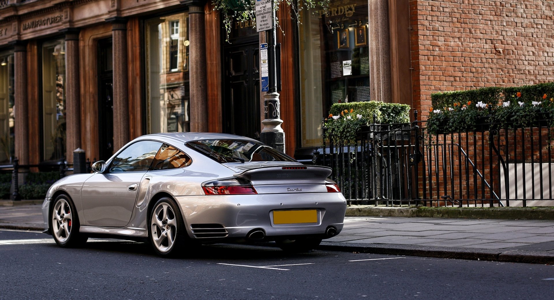 Download Silver Car Porsche 911 Porsche Car Vehicle Porsche 911 Turbo HD Wallpaper by Toby Parsons