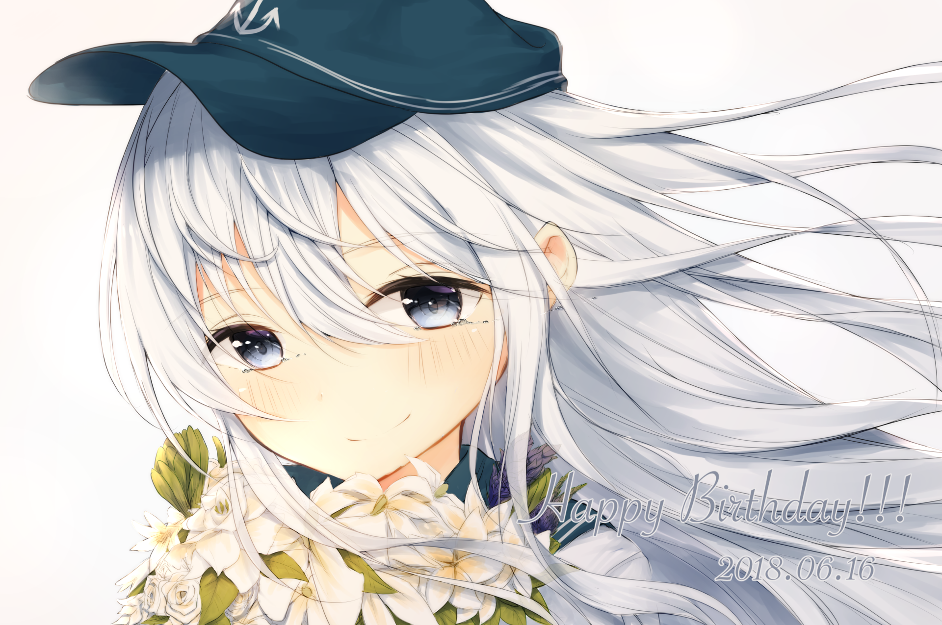 Download Hibiki (Kancolle) Anime Kantai Collection HD Wallpaper by 卯月つくよ