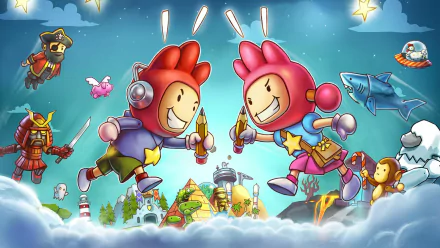 video game Scribblenauts Showdown HD Desktop Wallpaper | Background Image