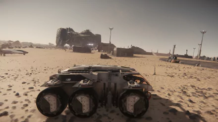 outpost Reclaimer (Star Citizen) URSA (Star Citizen) rover video game Star Citizen HD Desktop Wallpaper | Background Image