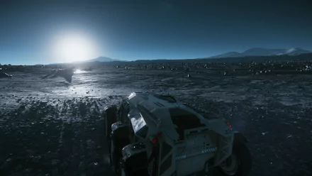 rover URSA (Star Citizen) Yela (Star Citizen) space video game Star Citizen HD Desktop Wallpaper | Background Image