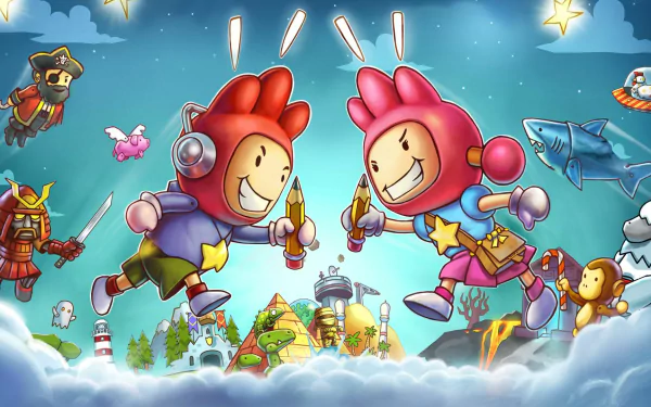 video game Scribblenauts Showdown HD Desktop Wallpaper | Background Image