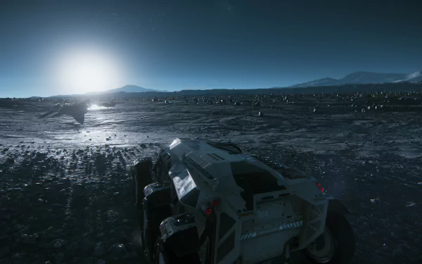 rover URSA (Star Citizen) Yela (Star Citizen) space video game Star Citizen HD Desktop Wallpaper | Background Image