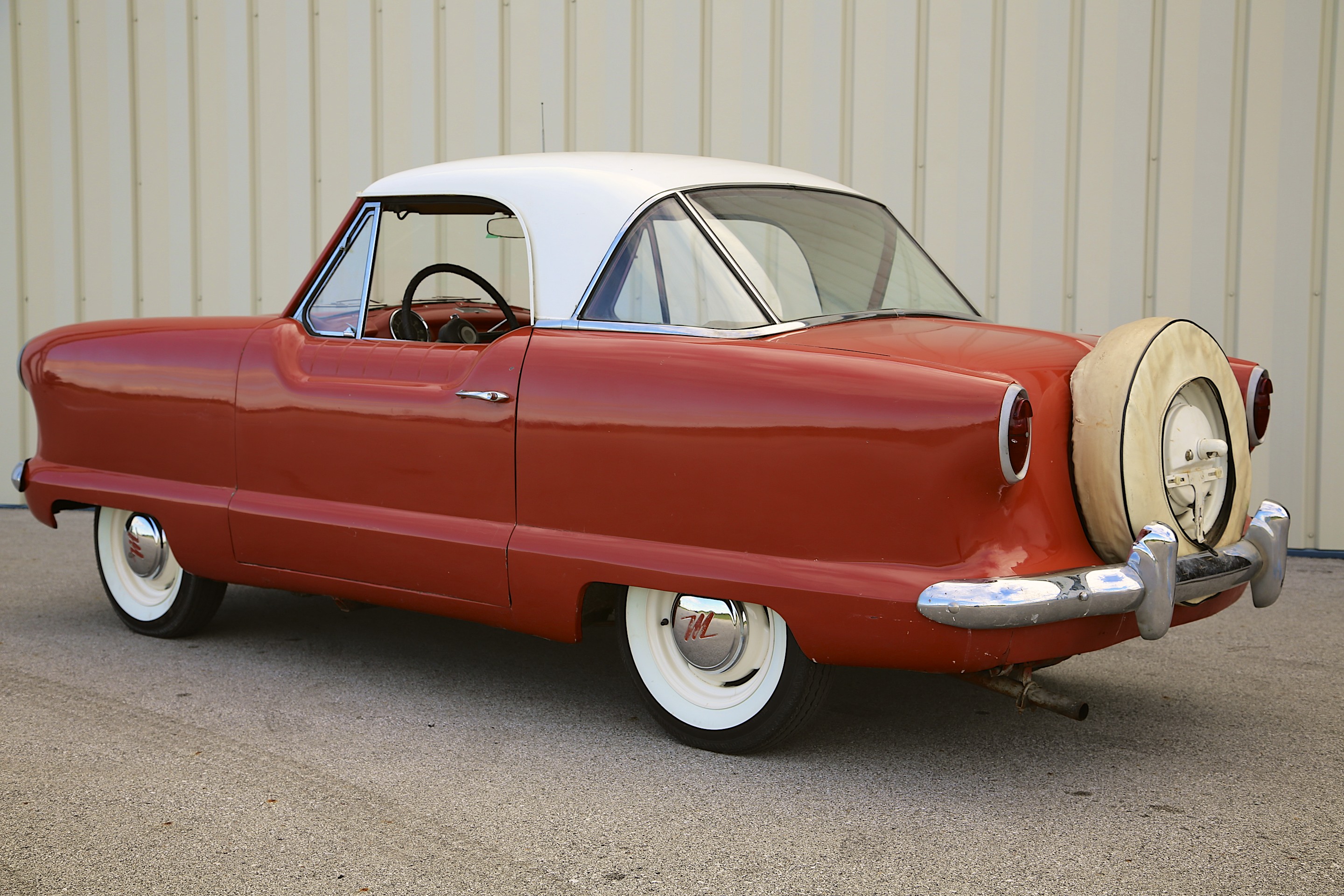 Download Car Old Car Vintage Car Vehicle Nash Metropolitan HD Wallpaper