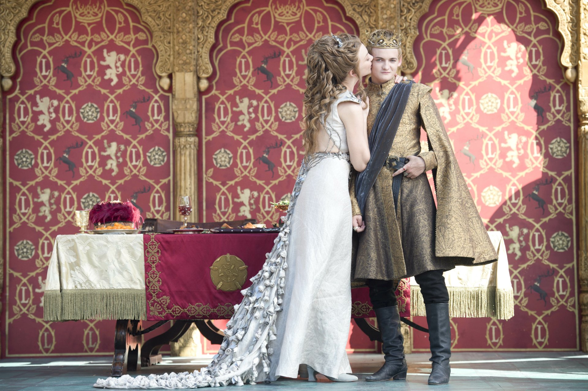 Download Margaery Tyrell Natalie Dormer Joffrey Baratheon Jack Gleeson TV Show Game Of Thrones 4k Ultra HD Wallpaper