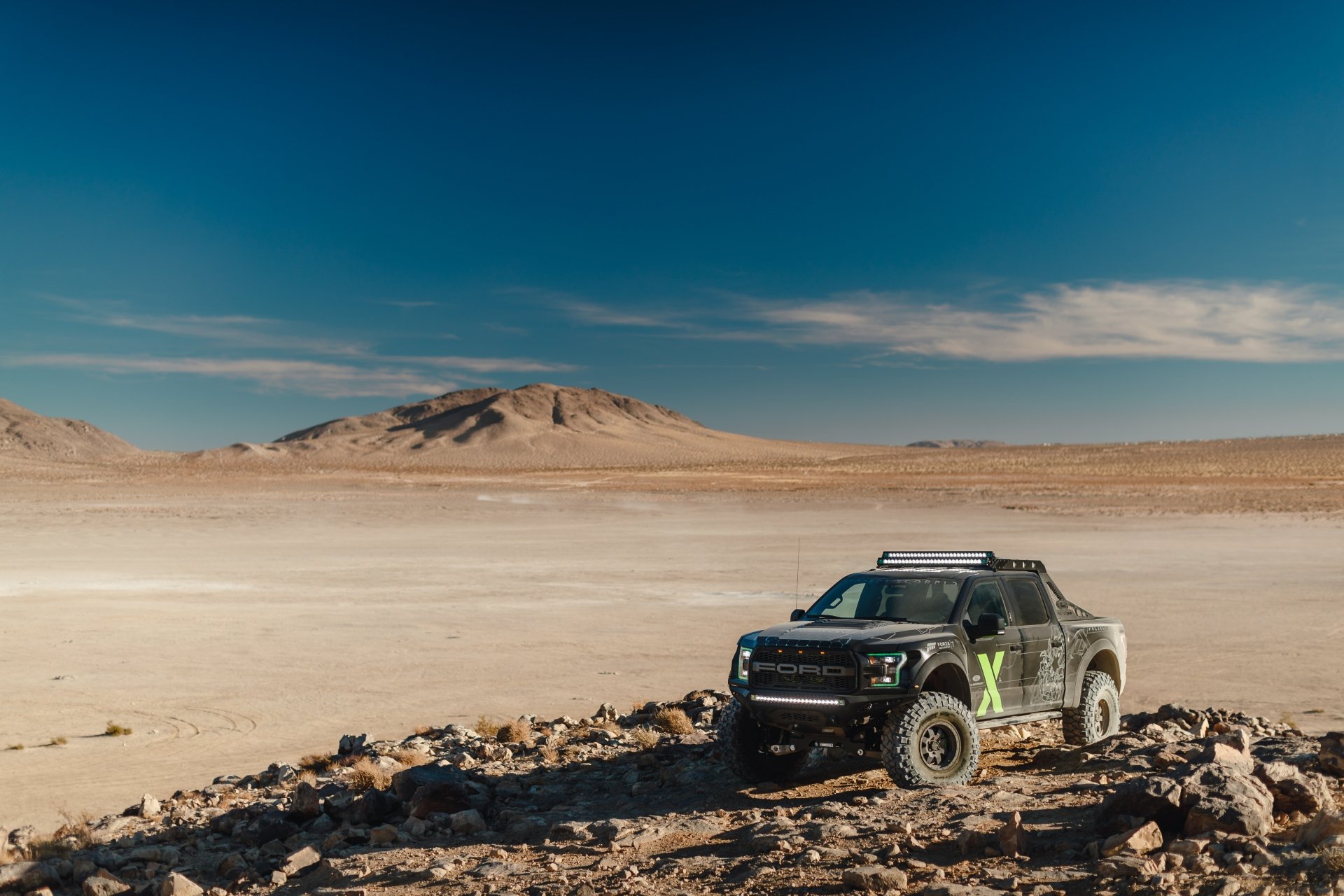 Download Desert Car Ford Vehicle Ford F-150 Raptor 4k Ultra HD Wallpaper