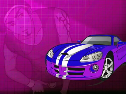 car video game Drift City HD Desktop Wallpaper | Background Image