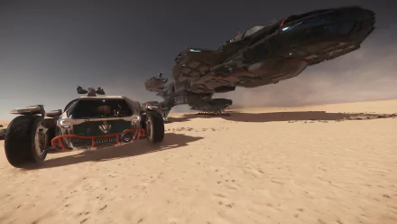 Constellation (Star Citizen) rover URSA (Star Citizen) video game Star Citizen HD Desktop Wallpaper | Background Image
