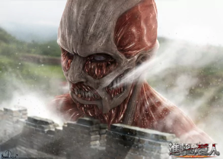 Colossal Titan Anime Attack on Titan HD Desktop Wallpaper | Background Image