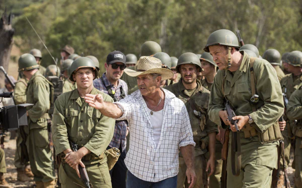 Vince Vaughn Sam Worthington Mel Gibson movie Hacksaw Ridge HD Desktop Wallpaper | Background Image