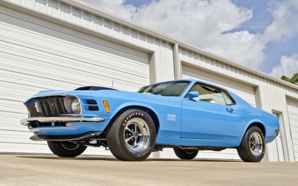 Vehicles Ford Mustang Boss 429 Ford Fastback Muscle Car Car HD Wallpaper | Background Image