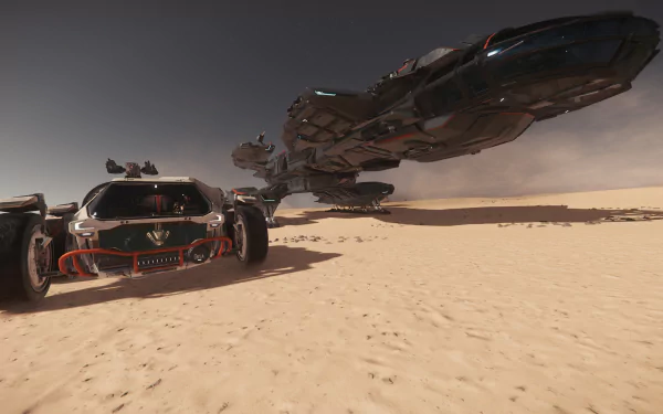 Constellation (Star Citizen) rover URSA (Star Citizen) video game Star Citizen HD Desktop Wallpaper | Background Image