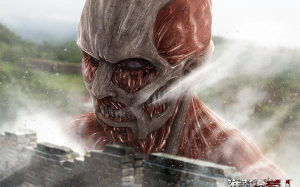Colossal Titan Anime Attack on Titan HD Desktop Wallpaper | Background Image