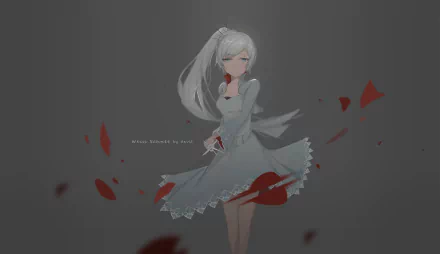 Weiss Schnee Anime RWBY HD Desktop Wallpaper | Background Image