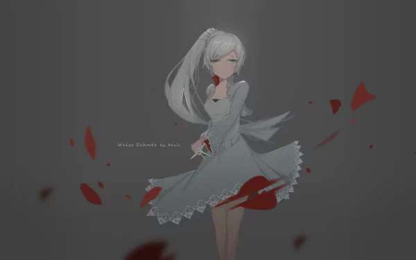 Weiss Schnee Anime RWBY HD Desktop Wallpaper | Background Image