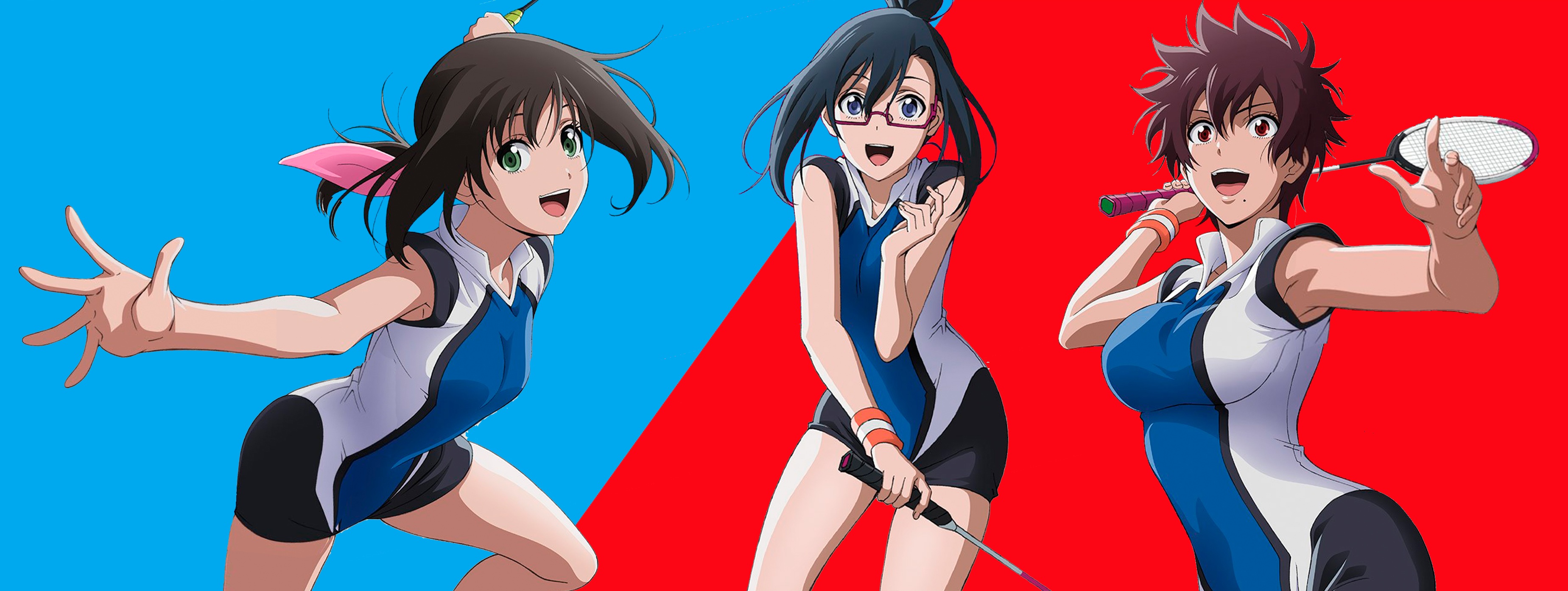 Download Nagisa Aragaki Riko Izumi Ayano Hanesaki Anime Hanebado! HD  Wallpaper