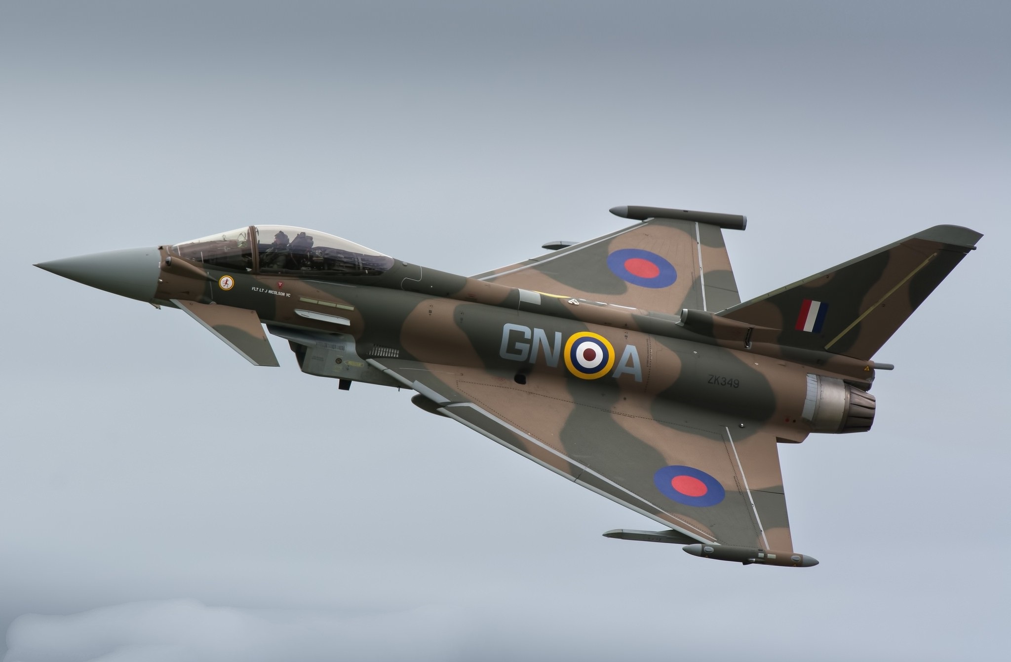 Download Warplane Aircraft Jet Fighter Military Eurofighter Typhoon HD ...