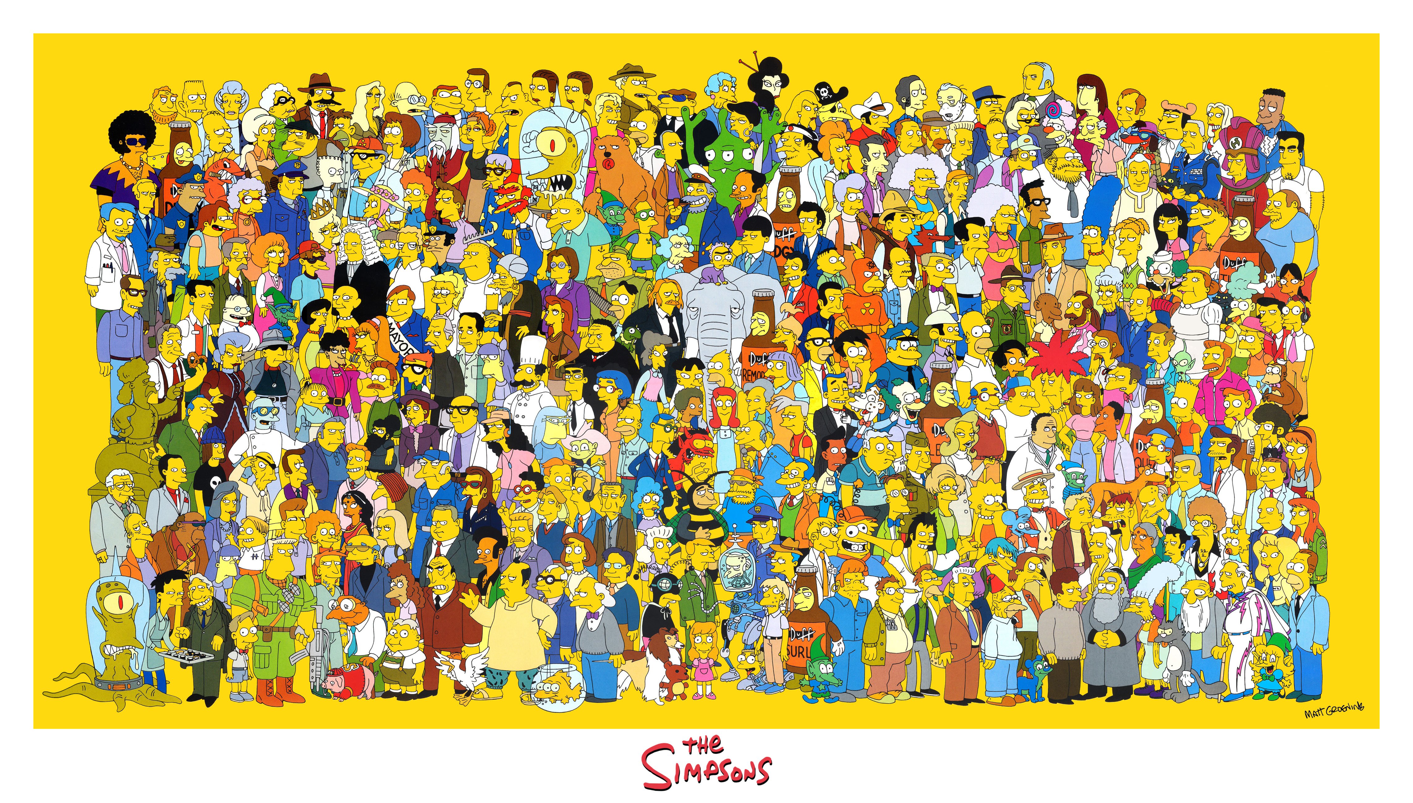Simpsons Pc Wallpaper 4k