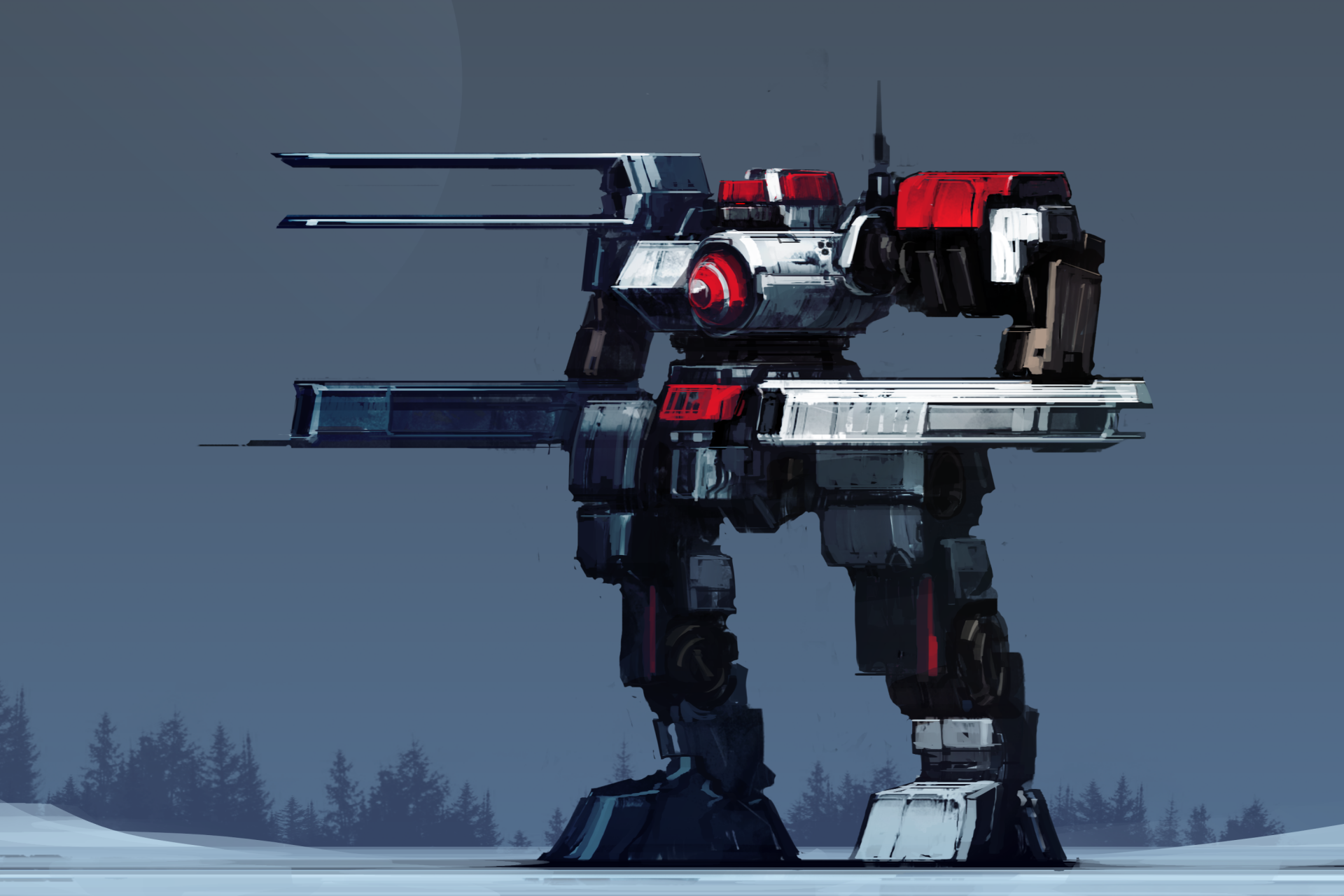 Download Sci Fi Robot HD Wallpaper by ksenolog | 3000x2000 | Wallpaper ...