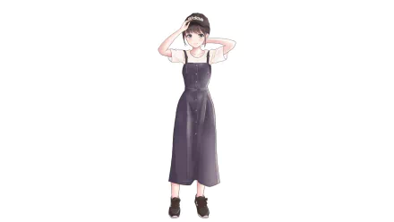  Anime Girl by ゆきまる