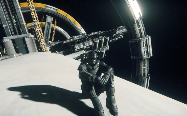 armor Port Olisar (Star Citizen) space video game Star Citizen HD Desktop Wallpaper | Background Image