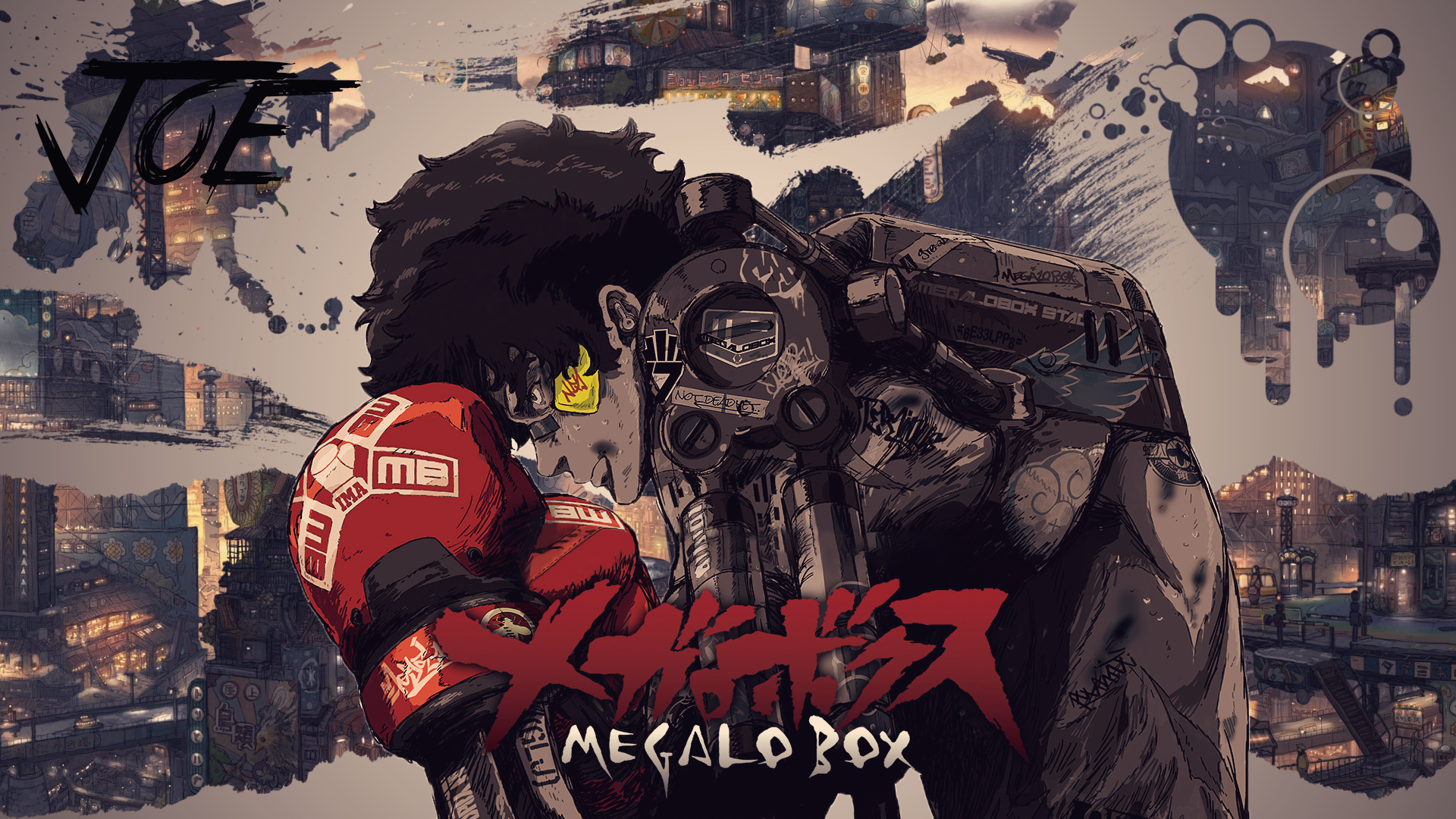 Nomad megalobox anime boxing gearless joe joe HD phone wallpaper   Peakpx