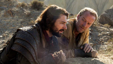 Michiel Huisman Iain Glen Jorah Mormont Daario Naharis TV Show Game Of Thrones HD Desktop Wallpaper | Background Image