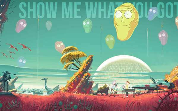 TV Show Rick and Morty No Man's Sky Rick Sanchez Morty Smith HD Wallpaper | Background Image