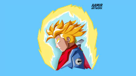  Trunks (Dragon Ball) by Umair Aamir