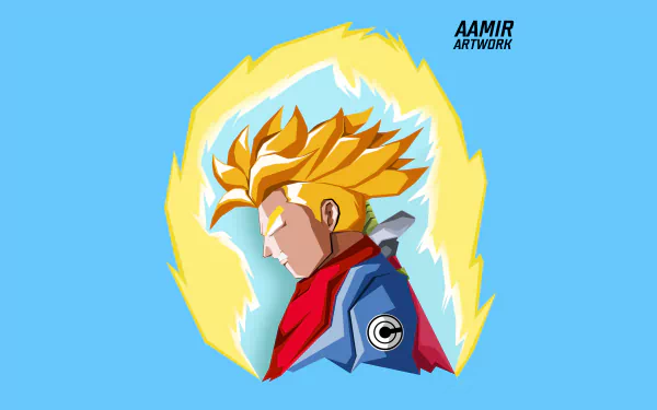  Trunks (Dragon Ball) by Umair Aamir