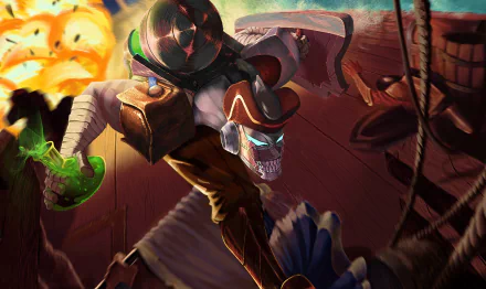 Singed (League Of Legends) video game League Of Legends HD Desktop Wallpaper | Background Image