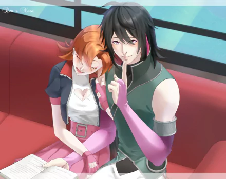 Nora Valkyrie Lie Ren Anime RWBY HD Desktop Wallpaper | Background Image