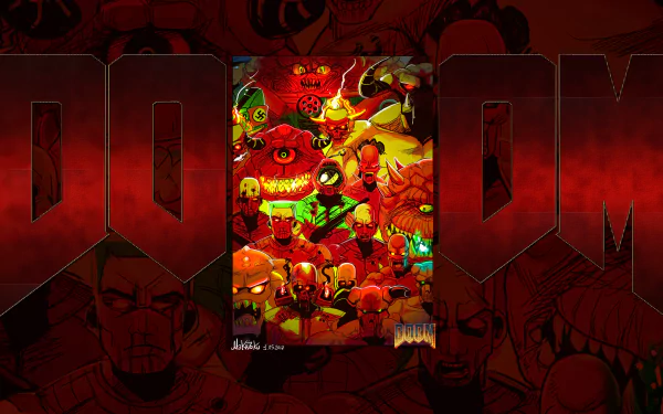video game Doom HD Desktop Wallpaper | Background Image