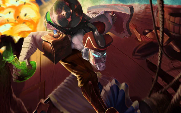 Singed (League Of Legends) video game League Of Legends HD Desktop Wallpaper | Background Image