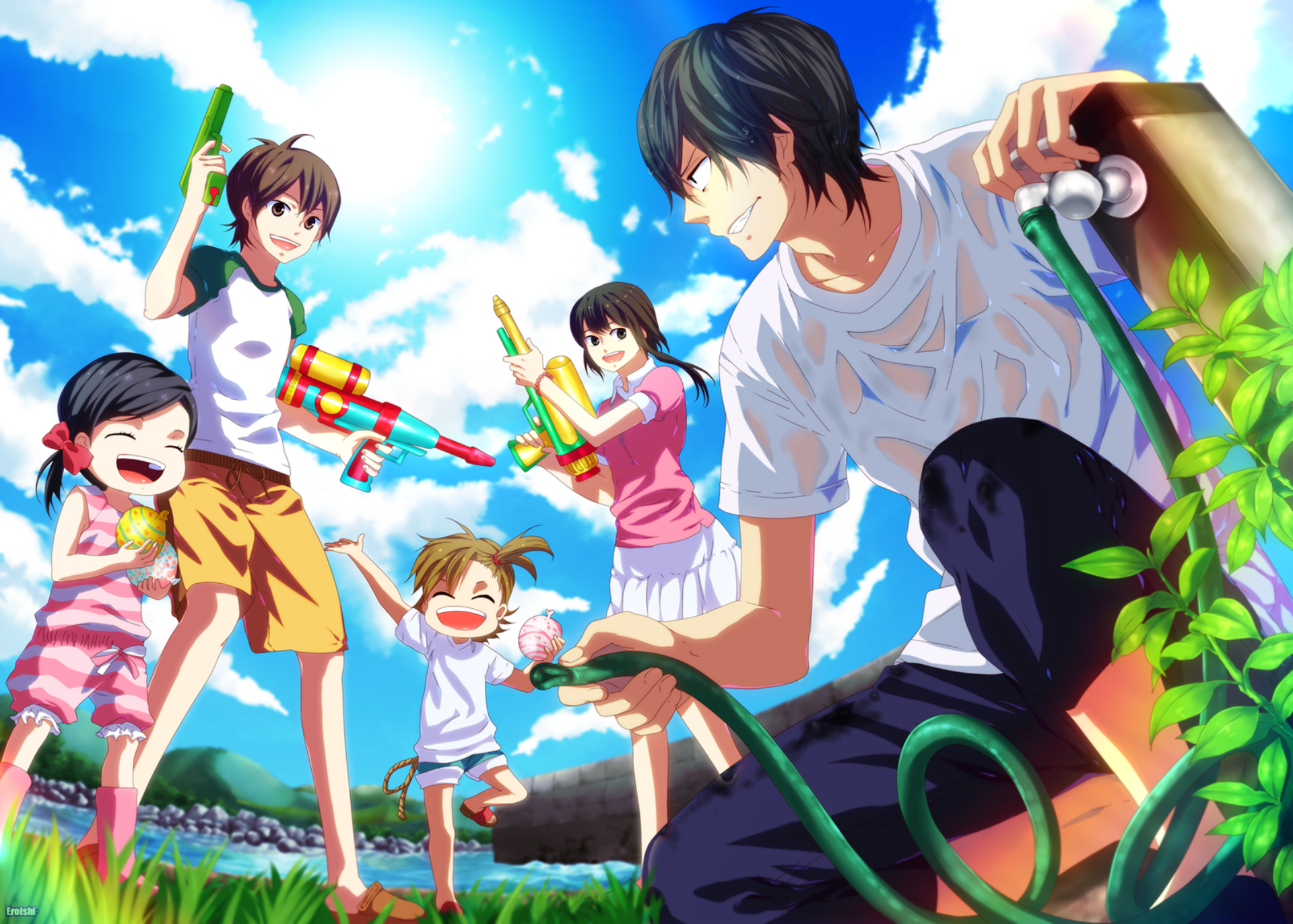 Anime Barakamon HD Wallpaper by Swordsouls