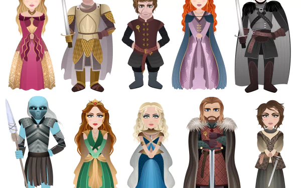 Arya Stark Eddard Stark Daenerys Targaryen Margaery Tyrell Jon Snow Sansa Stark Tyrion Lannister Jaime Lannister Cersei Lannister TV Show Game Of Thrones HD Desktop Wallpaper | Background Image