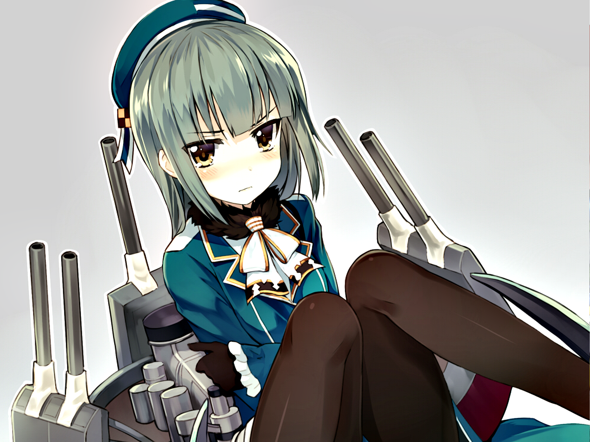 Download Yuubari (Kancolle) Anime Kantai Collection HD Wallpaper by アマガイタロー