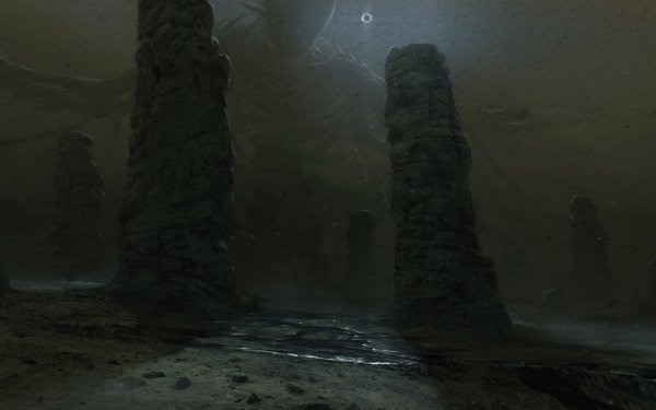 Fantasy Dark Monster HD Wallpaper | Background Image