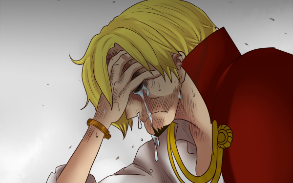 Anime One Piece Sanji Crying Blonde HD Wallpaper | Background Image