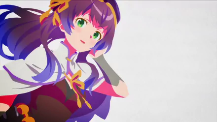 Kusaka Nozomi from the anime Seven Senses of the Reunion in vibrant colors, featured as an HD PC desktop wallpaper and background.