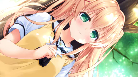 Tsumugi Wenders Anime Summer Pockets HD Desktop Wallpaper | Background Image