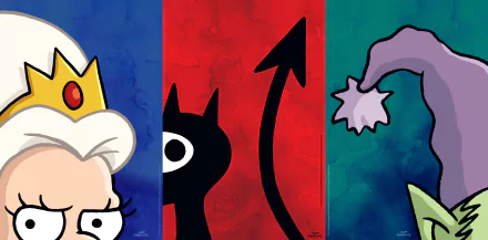 Luci (Disenchantment) Elfo (Disenchantment) Bean (Disenchantment) TV Show Disenchantment HD Desktop Wallpaper | Background Image