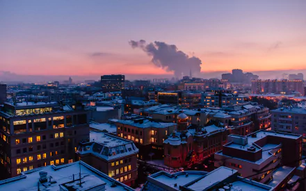  City Rooftops at Night