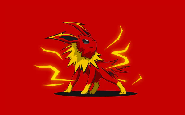  Jolteon as Flash by BossLogic