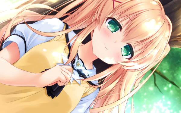 Tsumugi Wenders Anime Summer Pockets HD Desktop Wallpaper | Background Image
