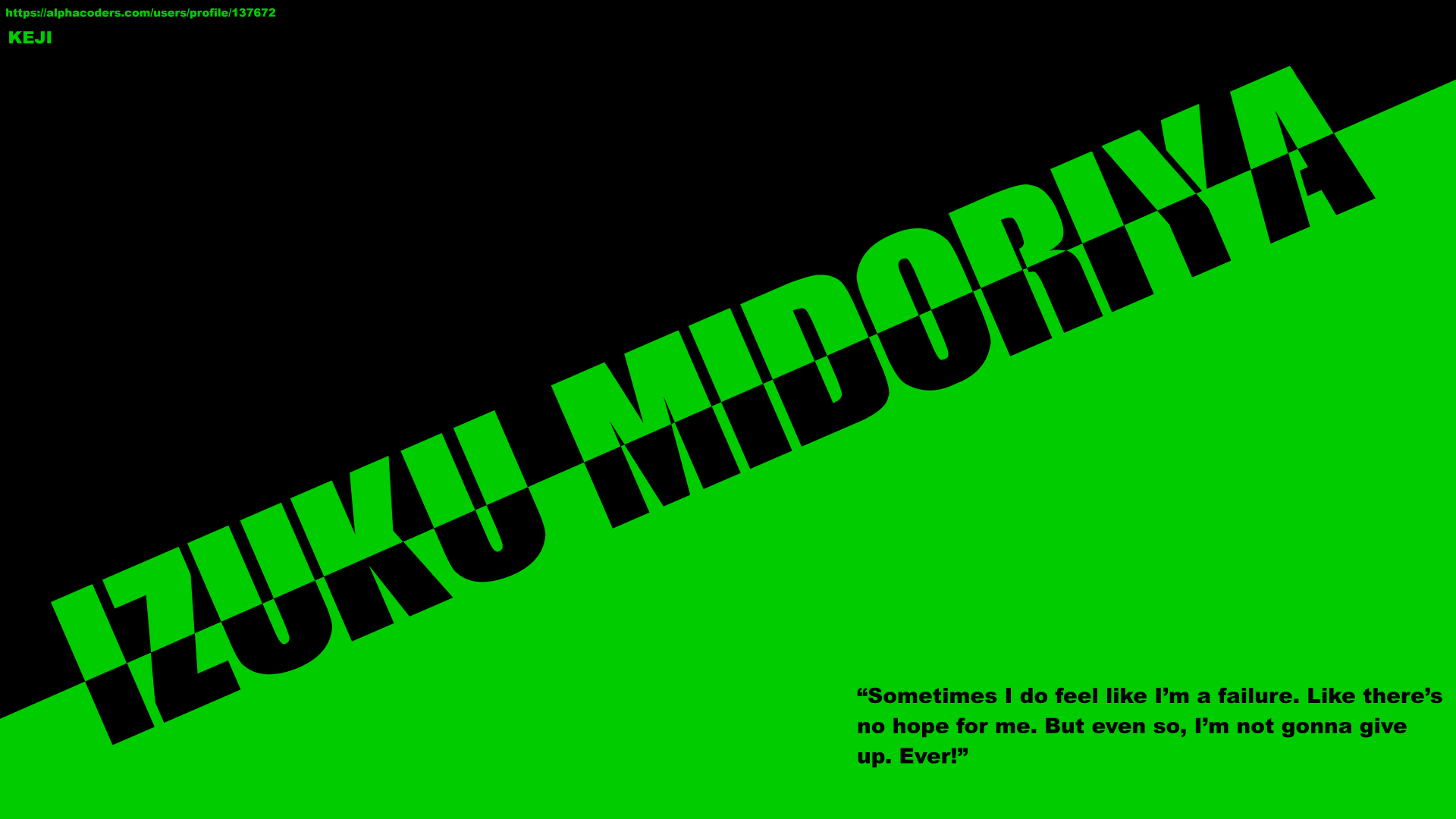 Izuku Midoriya by KEJI