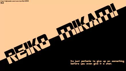 text quote Reiko (Another) Anime Another HD Desktop Wallpaper | Background Image